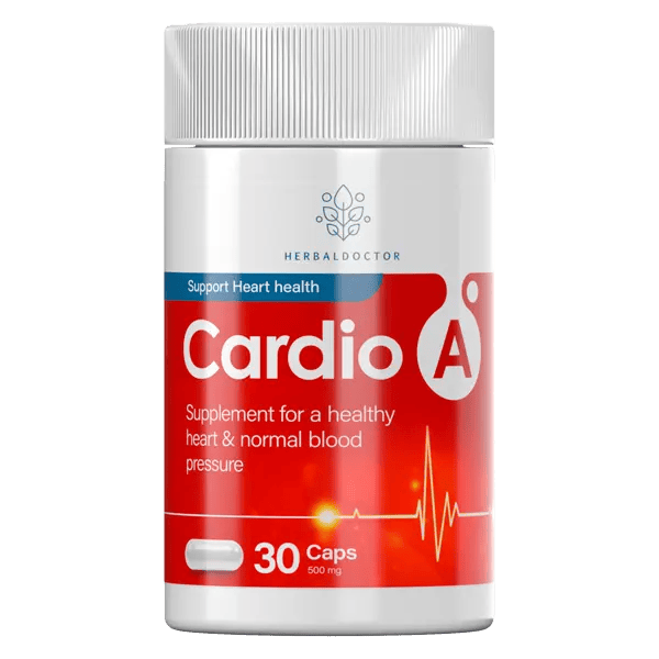 Cardio A integratore in capsule per supporto pressione normale con estratti di olivo e aglio